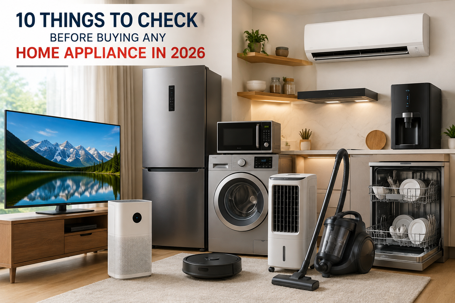10 Things to Check Before Buying Any Home Appliance in 2026